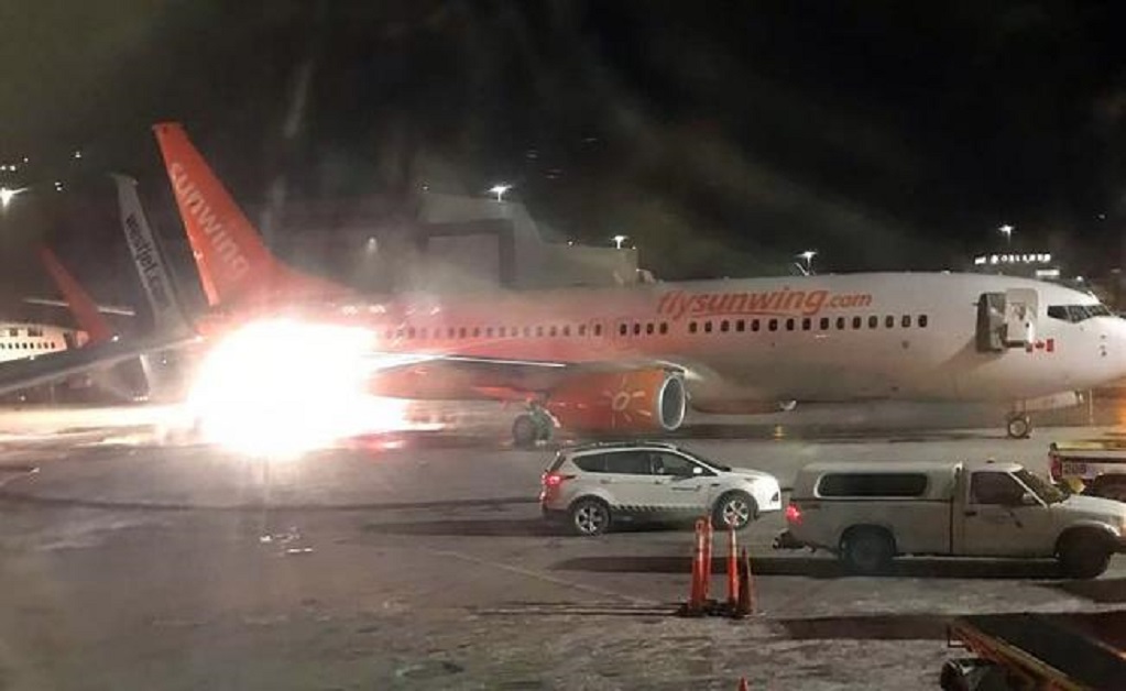 Video. Caos y pánico por choque de dos aviones en aeropuerto de Toronto