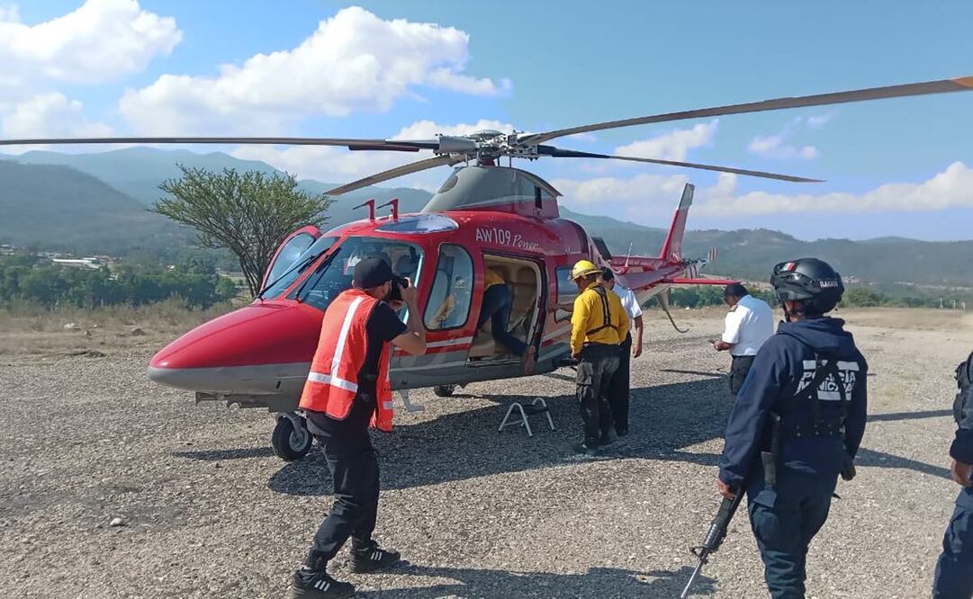 Sigue activo incendio en Mixteca de Oaxaca; ha consumido mil 800 hectáreas de bosque. Foto: Especial