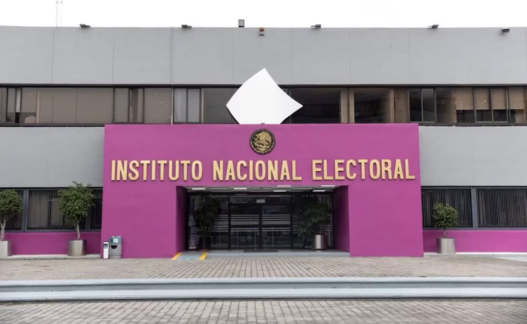 Fachada del Instituto Nacional Electoral. Foto: Yaretzy Oznaya