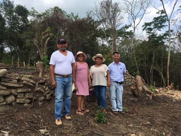 Comunidad de Pueblo Viejo recupera zona arqueológica