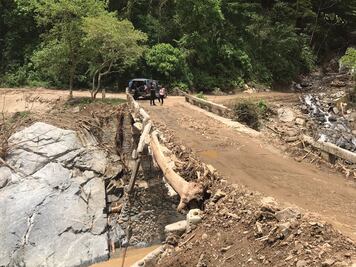 Llega lenta ayuda a damnificados por Agatha en la Costa de Oaxaca, denuncian colectivos