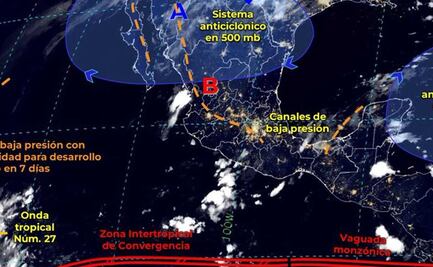Esperan lluvias de variable intensidad para este martes en Oaxaca