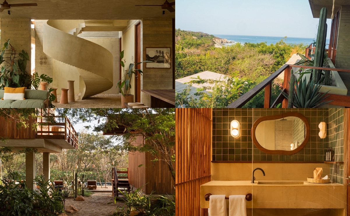 Hotel Ennea en Puerto Escondido. Fotos: Ennea Hotel