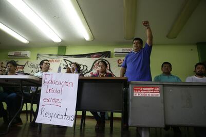 Sección 22 del SNTE anuncia bloqueos en la capital de Oaxaca