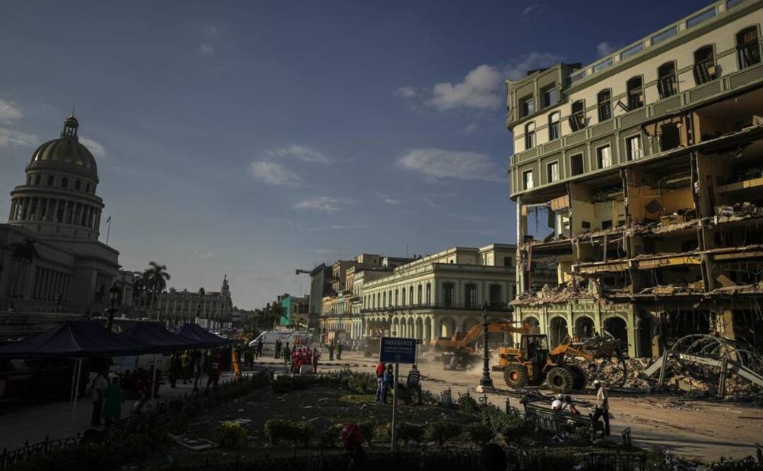 Van 25 muertos por explosión en hotel Saratoga de Cuba, entre ellos una española. Foto: AP