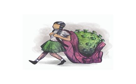 Coronavirus frena avance escolar y aumenta gastos familiares; sección 22 advierte deserción