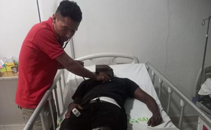 Atropellan a 3 haitianos en Oaxaca; por falta de ambulancia trasladan a 1 en carroza fúnebre