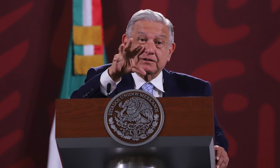 Asegura AMLO que no hay ninguna violación al T-MEC respecto a la política energética. Foto: Berenice Fregoso