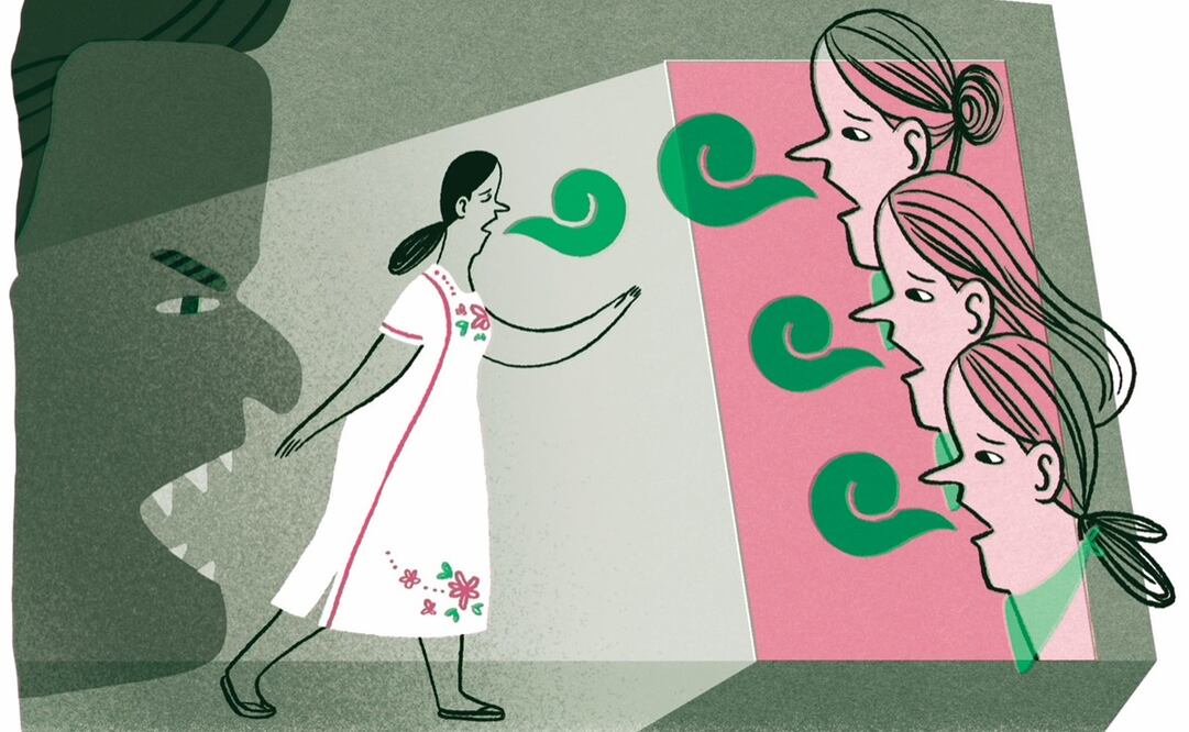 Con lenguas indígenas buscan combatir la violencia sexual contra las mujeres en Oaxaca. Ilustración: Ani Cortés