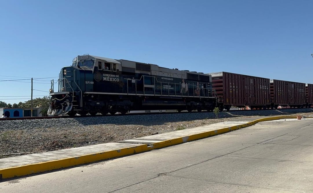 Tren Interoceánico del Istmo de Oaxaca. Foto: Especial