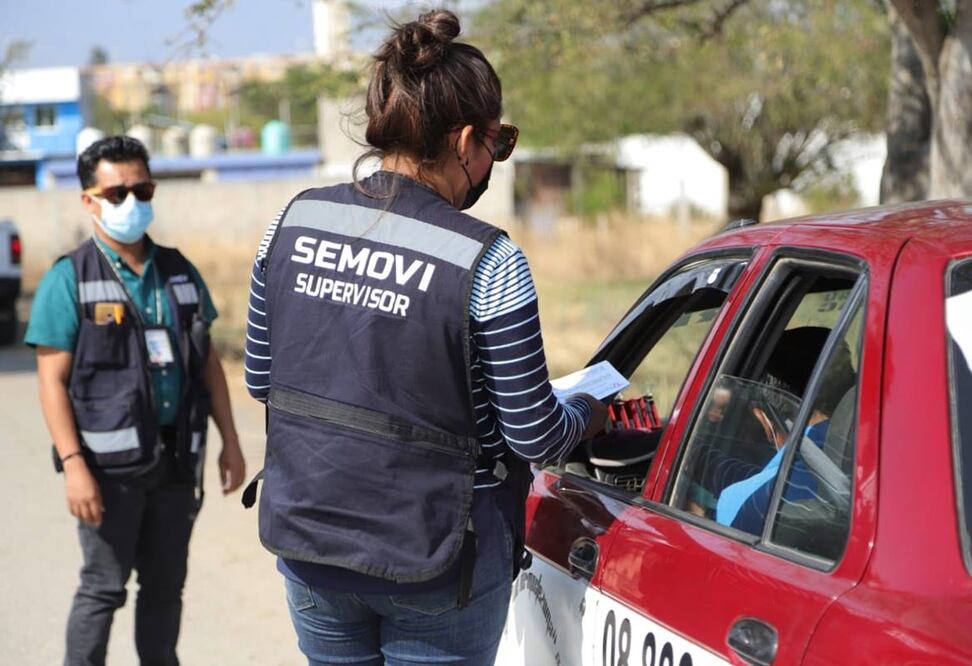 Aplican 164 sanciones administrativas y económicas a transporte público en Oaxaca. Foto: Cortesía