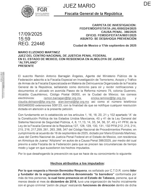 La Barredora arrancó a la par del gobierno de Adán Augusto.