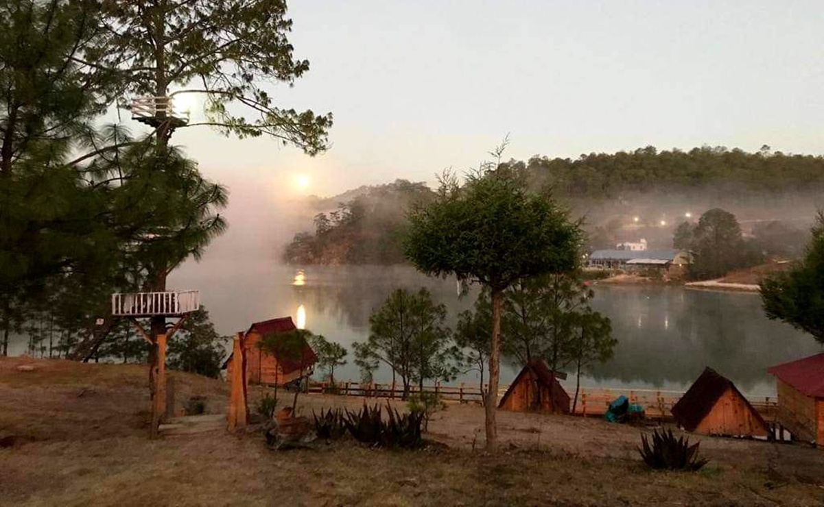 Vive una experiencia única en la Presa El Boquerón, Mixteca: caminatas, pesca, cabañas, vistas panorámicas y comida típica oaxaqueña. Foto: Viajero Oaxaqueño.