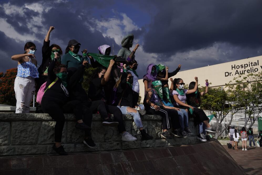 “Queremos que mujeres sean libres de decidir, sin miedo”. Foto: Mario Arturo Martínez