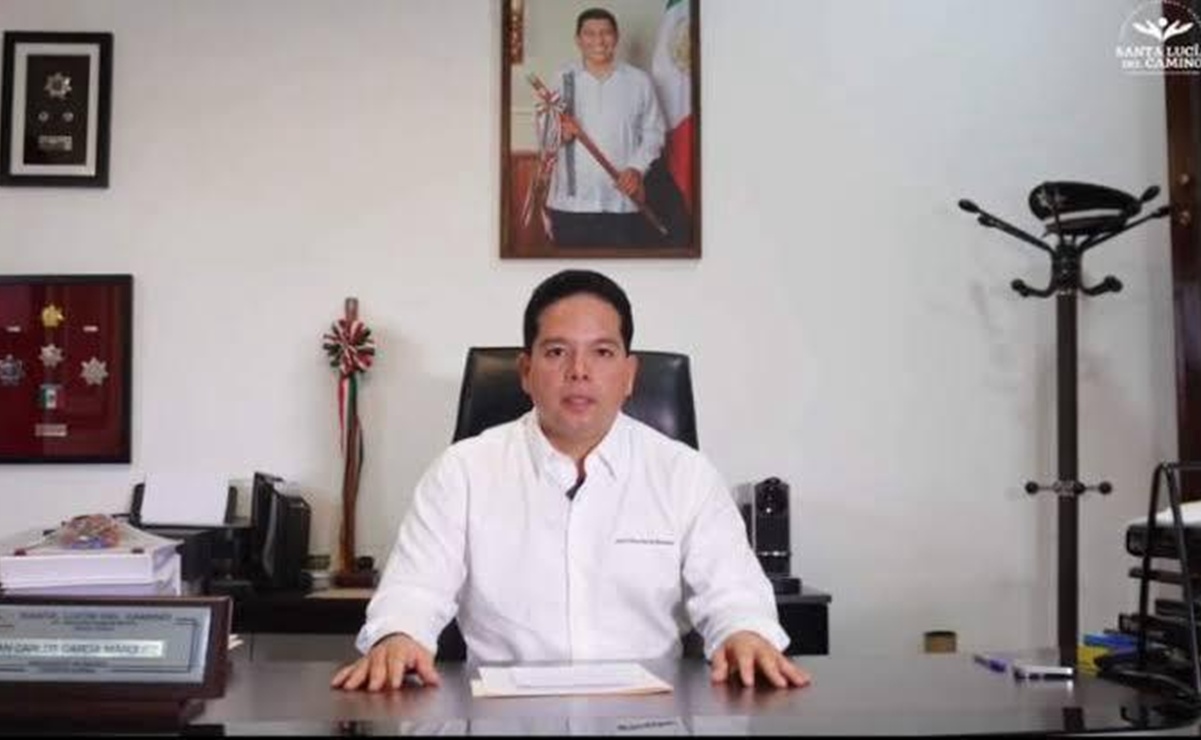Juan Carlos García, presidente municipal de Santa Lucía del Camino, Oaxaca. Foto: Especial