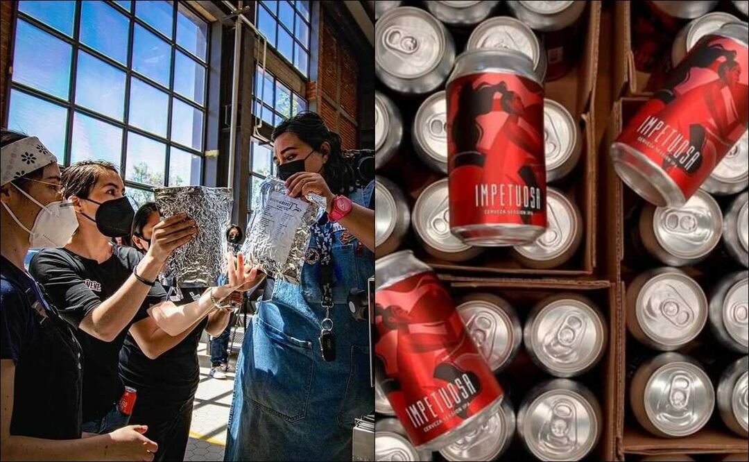 Las cerveceras oaxaqueñas celebran que la iniciativa les permita compartir experiencias con mujeres que pertenecen a la misma industria. Foto: Cortesía del Proyecto Impetuosa