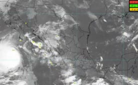 Se forma la depresión tropical Dieciocho-E frente a Oaxaca y Guerrero; huracán Polo mantiene categoría 3 rumbo a Baja California Sur