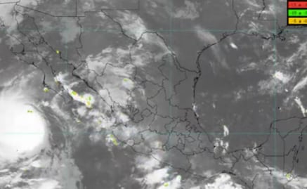 Se forma la depresión tropical Dieciocho-E frente a Oaxaca y Guerrero; huracán Polo mantiene categoría 3 rumbo a Baja California Sur