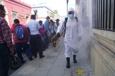 Oaxaca llega a 35 mil 64 casos y 2 mil 532 muertes por Covid-19