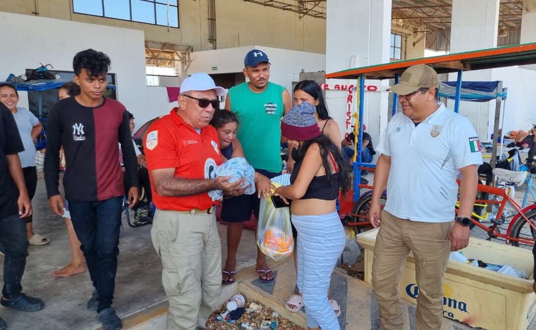 Joven hondureña del Viacrucis del Migrante se convierte en madre en Oaxaca; seguirá a EU con su bebé