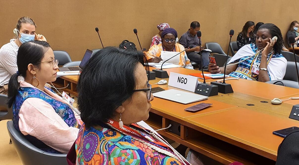 Un total de 30 mujeres indígenas de todo el mundo se reúnen en Suiza para visibilizar defensa de sus derechos. Foto: Cortesía