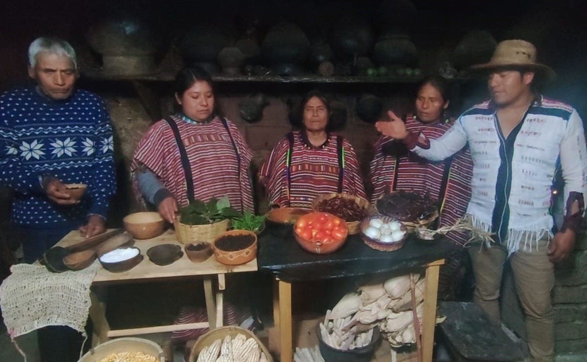 Tamal en salsa de chicatanas de Oaxaca, finalista del certamen "¿A qué sabe nuestra patria? 2024". Fotos: Especiales