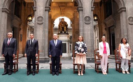 Recuerdan Murat y AMLO legado de Benito Juárez, Benemérito de las Américas, en el 150 aniversario de su muerte