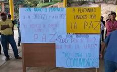 Se agrava desabasto de víveres en San Isidro Platanillo por bloqueo de grupo armado a la comunidad 