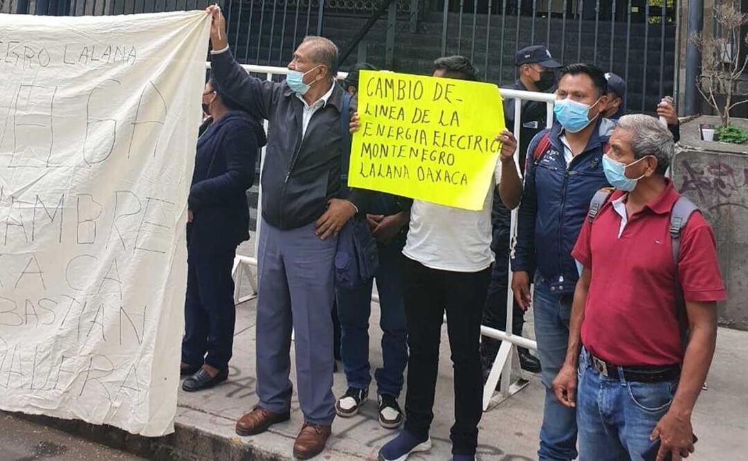 Los representantes de las seis comunidades piden atención de las autoridades a sus distintas demandas. Foto: Especial