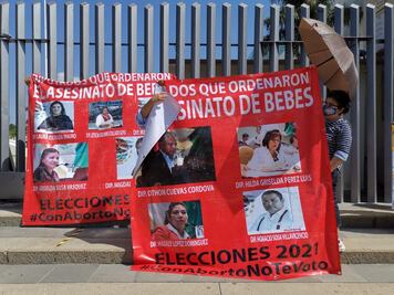Organizaciones rechazan en redes aborto legal seguro y gratuito, a un año de su despenalización