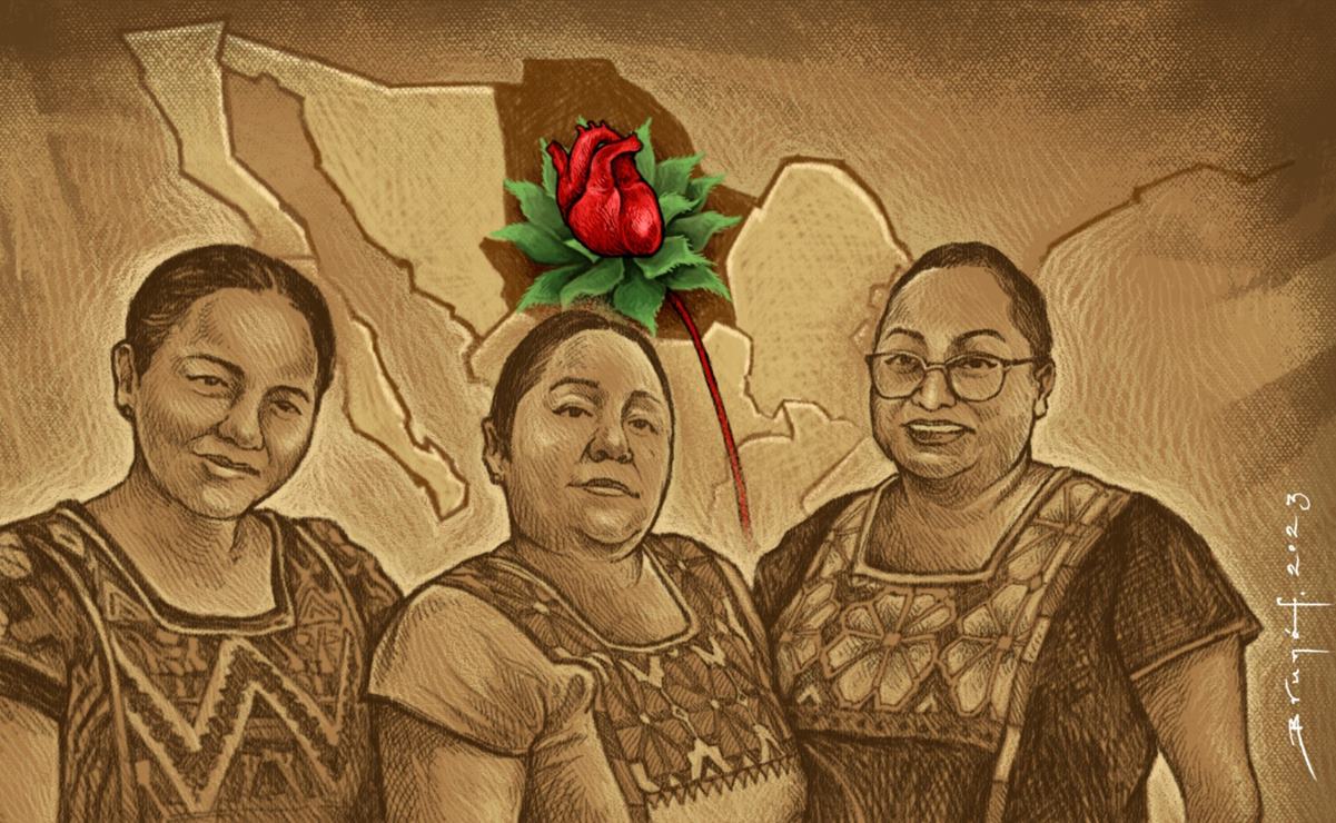 Bordes fronterizos: Chinantecas de Oaxaca en la colonia Tarahumara y las maquilas de Saturno. Fotos: Rául F. Pérez