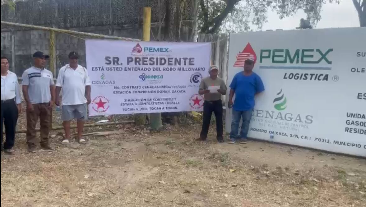 Denuncian en Oaxaca irregularidades de Cenegas en rehabilitación de ductos de Pemex; advierten protestas. Foto: Especial