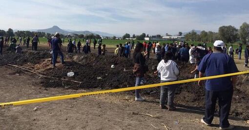 Sube a 85 el número de fallecidos por explosión de ducto en Hidalgo