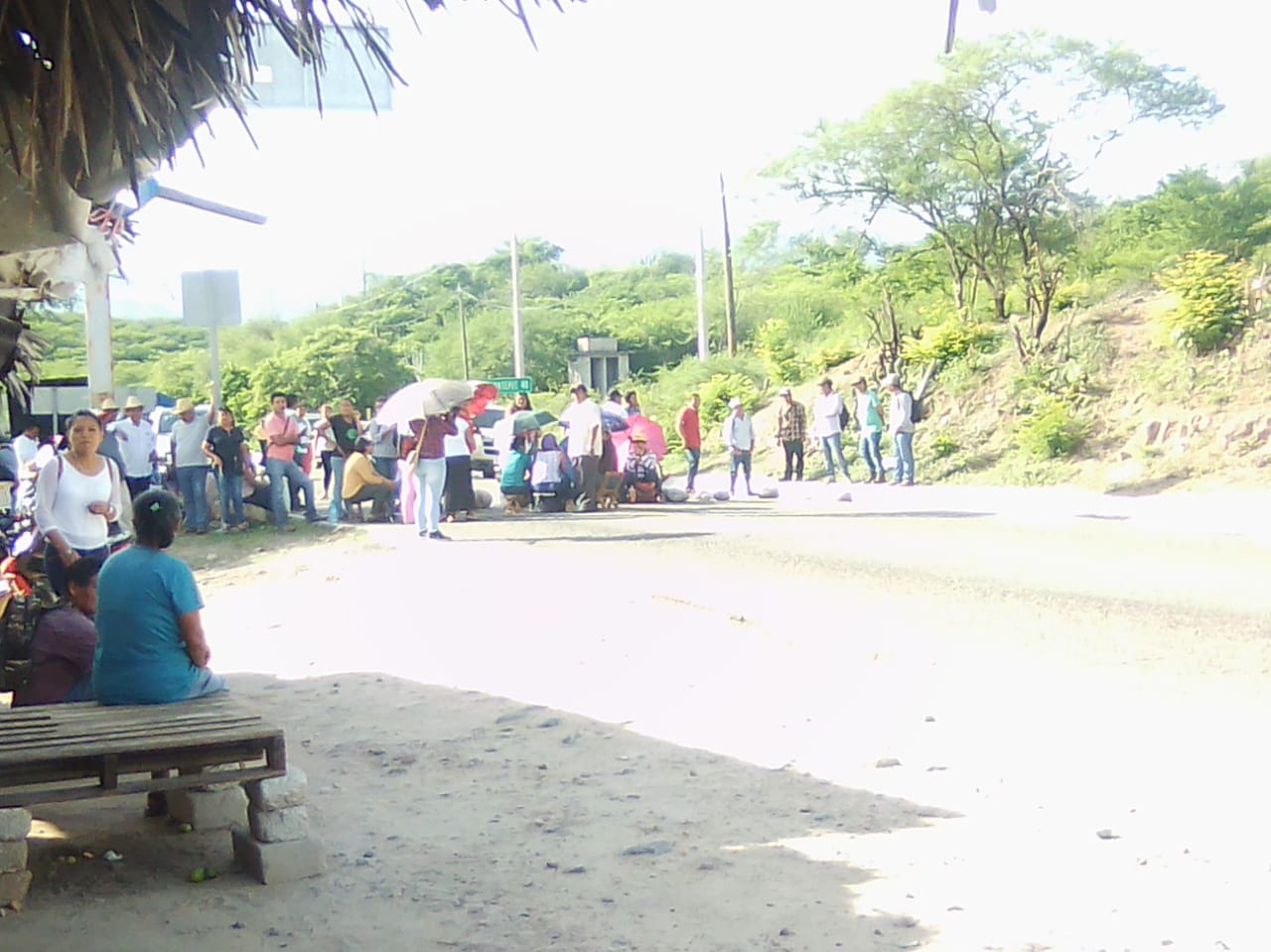 Con protestas exigen agilizar reconstrucción en el Istmo