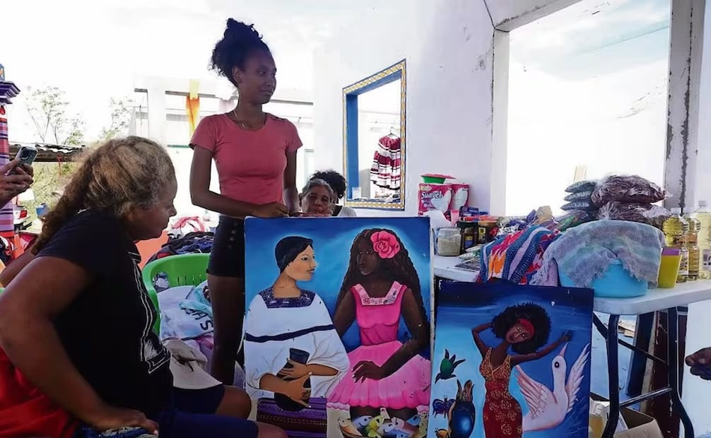 Mujeres afros y negras buscan contar su historia desde el arte. Foto: Balam Toscano.