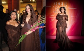 Yalitza Aparicio y Fátima Bosch acaparan los reflectores en la alfombra roja de Día de Muertos de Vogue