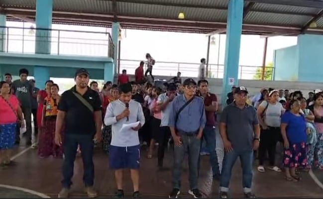 Comunidades mixes de San Juan Mazatlán piden intervención federal ante violencia de Santo Domingo Petapa 