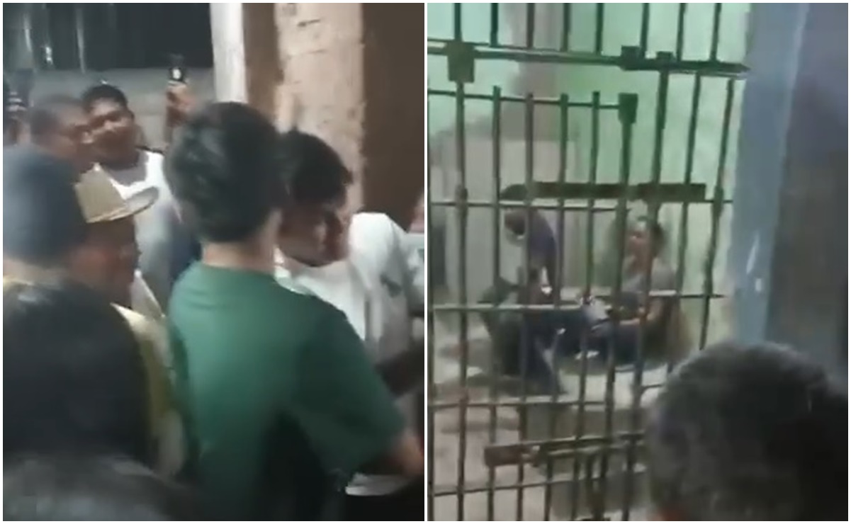 Pobladores encarcelan a edil de Cuicatlán, Oaxaca; la acusan de presunto desvío de recursos y falta de obras. Fotos: Capturas de video