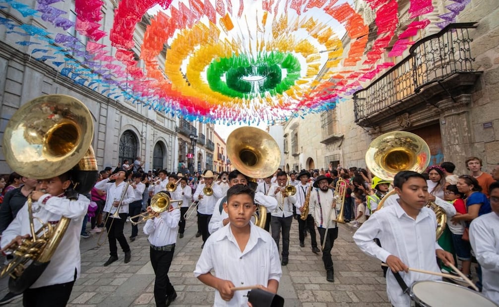 Convites en Oaxaca. Foto: Gobierno de Oaxaca.