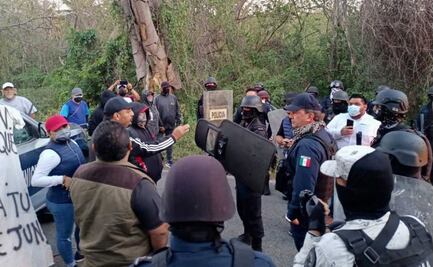 Segego llama a mantener la paz tras protestas que impidieron elección en Laollaga, Oaxaca; resguardan paquetería electoral