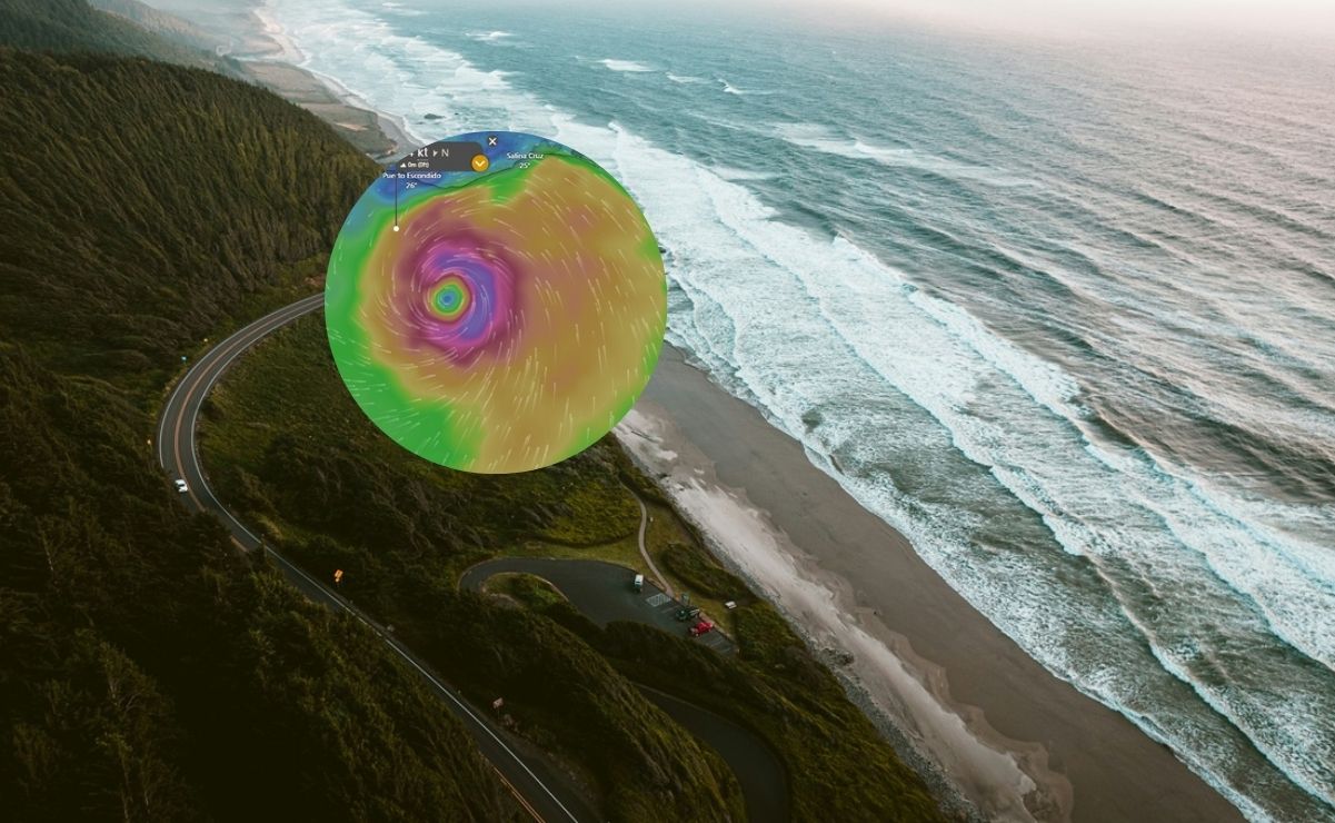 ¿Por qué se dice que Puerto Escondido, Oaxaca, está "protegido" contra huracanes?