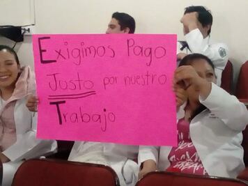Paran labores residentes del Hospital Civil