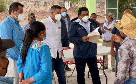 Acude Murat a San Vicente Coatlán; busca construir acuerdos “para mantener la paz” en la Sierra Sur