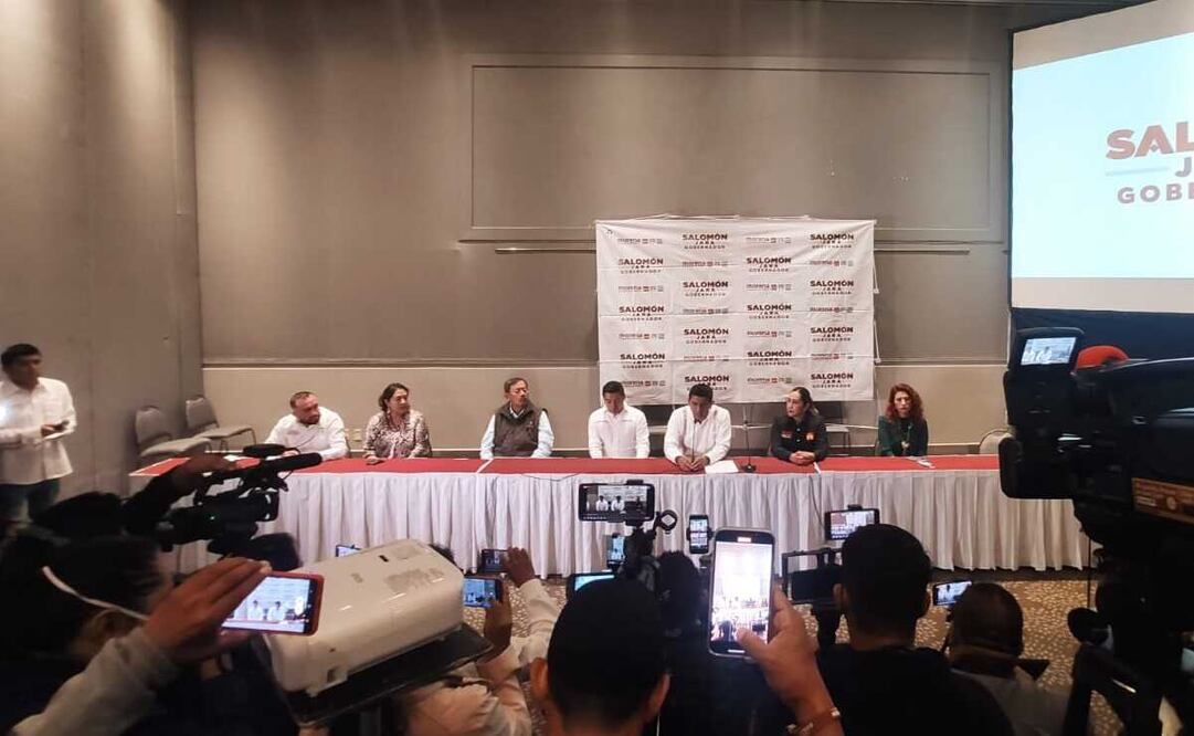 Propone candidato Salomón Jara una “ruta violeta” para garantizar seguridad de mujeres en Oaxaca. Foto: Mario Arturo Martínez