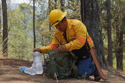 Sofocan último incendio  en Los Chimalapas