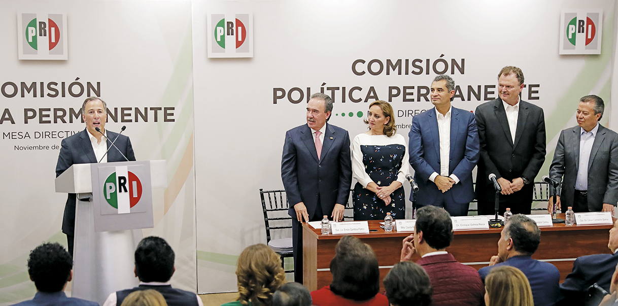 Cargada total del PRI a favor de Meade