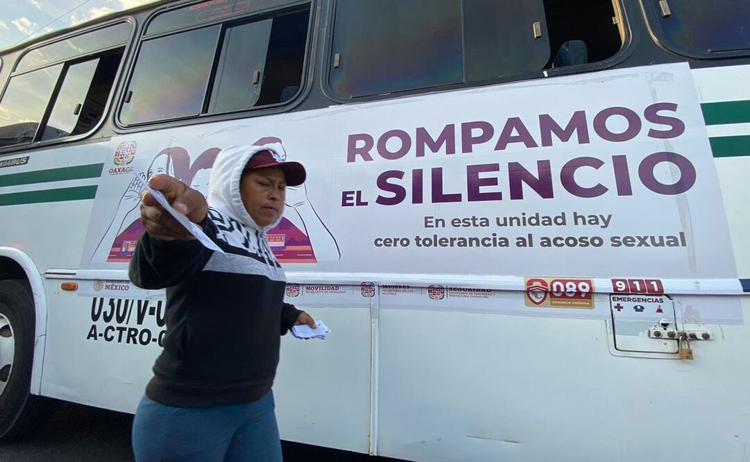 Por reforma a Ley de Movillidad, Oaxaca tendrá unidades de transporte público exclusivas para mujeres. Foto: Fernando Miranda