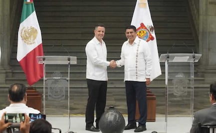 Arranca proceso de entrega-recepción del gobierno de Oaxaca; Murat y Jara prometen que será transparente