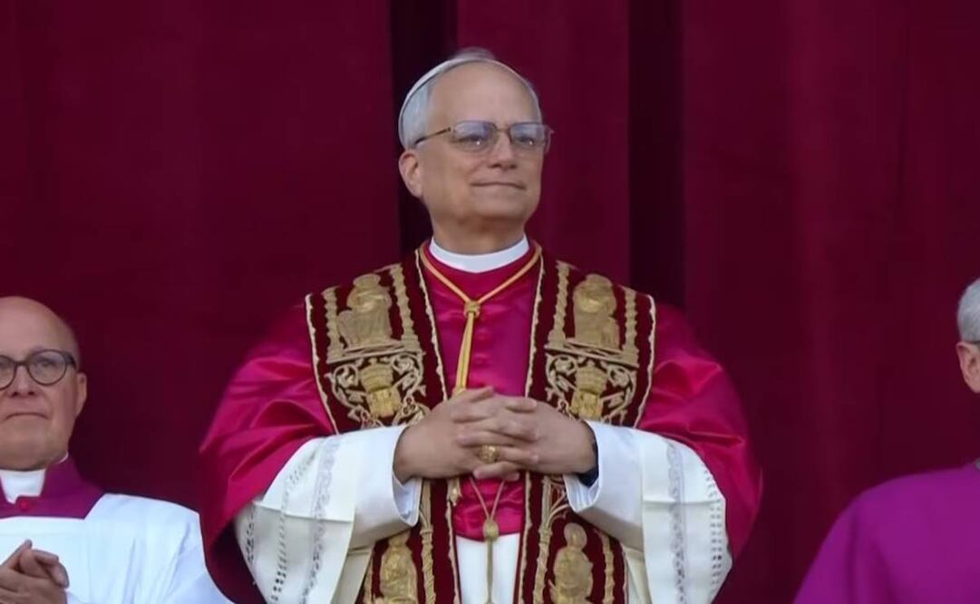 El cardenal estadounidense Robert Francis Prevost es nombre papa León XIV. Foto: Captura de pantalla