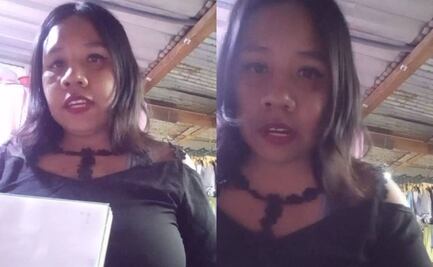 Reaparece Majo Robles, la víctima de violencia que pidió ayuda en una transmisión de Facebook desde Oaxaca